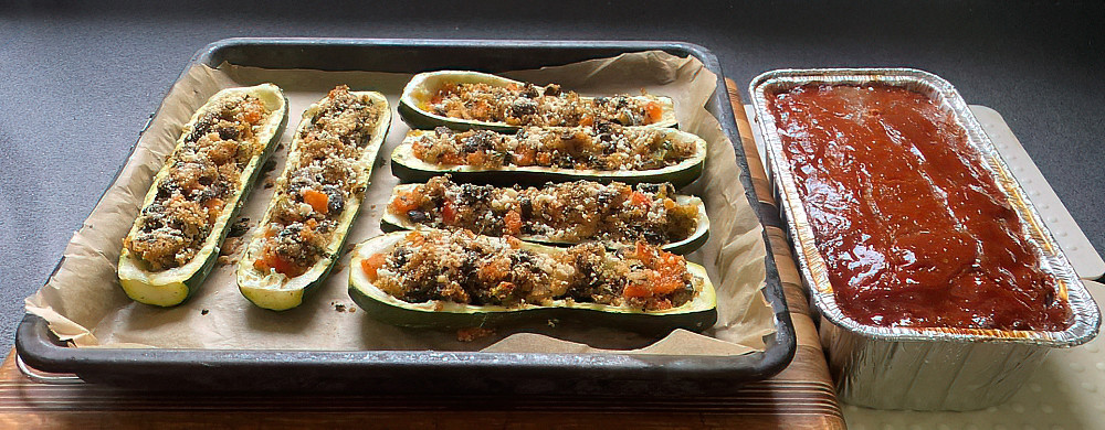 Stuffed Zucchini Boats