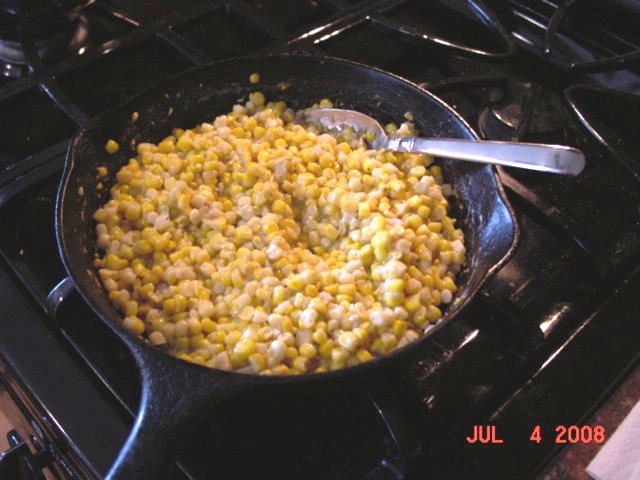 Fried Corn Off The Cob