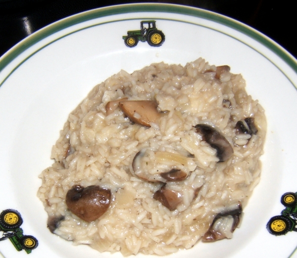 Manella’s Mushroom Risotto