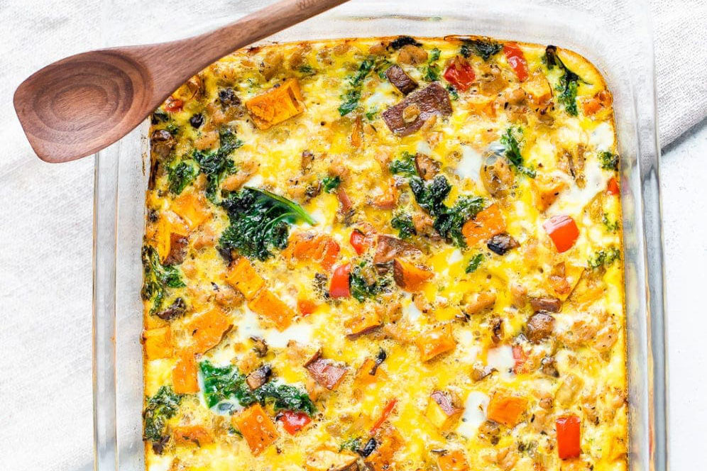 A Cheesy Eggs Breakfast Casserole Worth Waking Up For