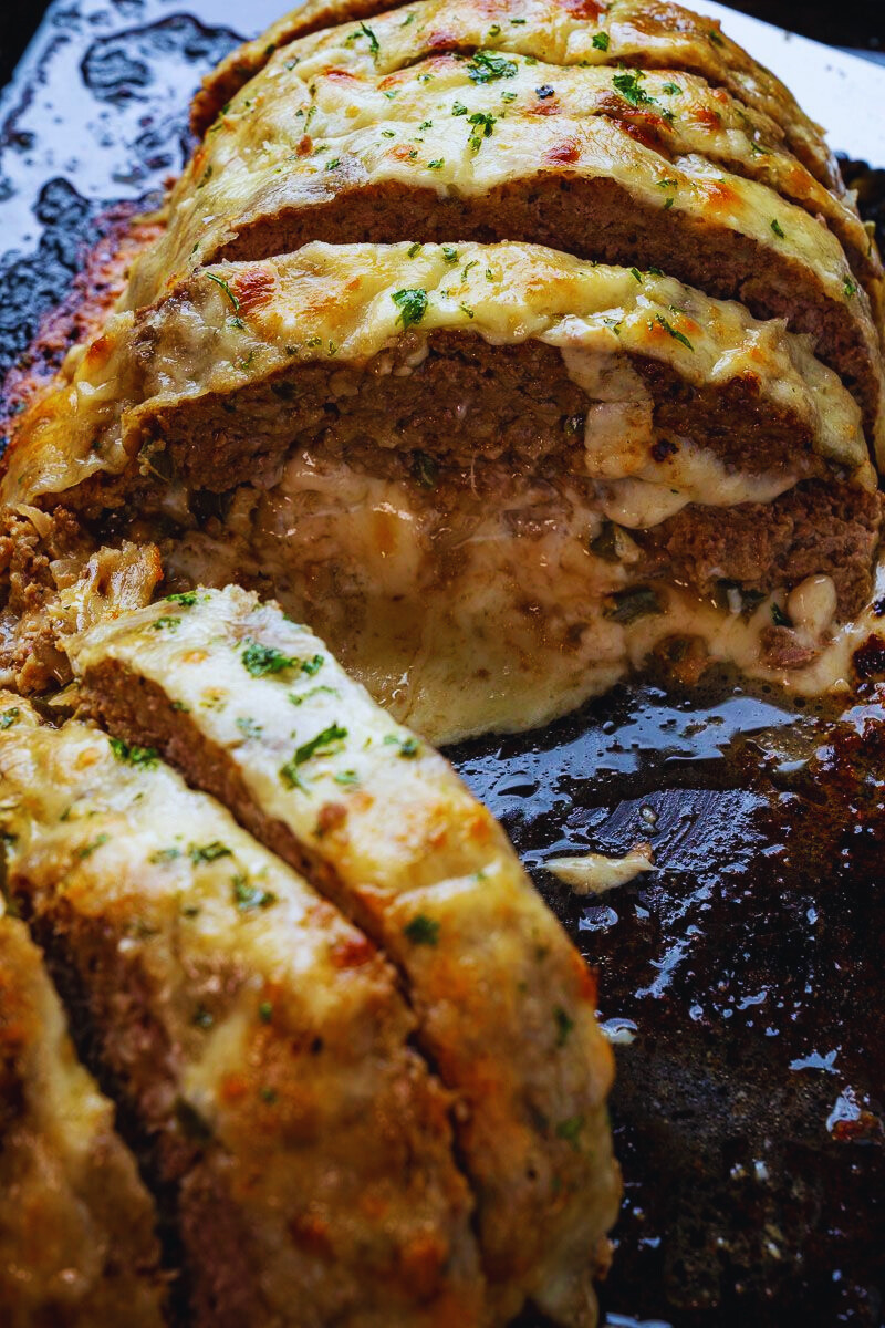 Philly Cheesesteak Meatloaf Recipe🤤