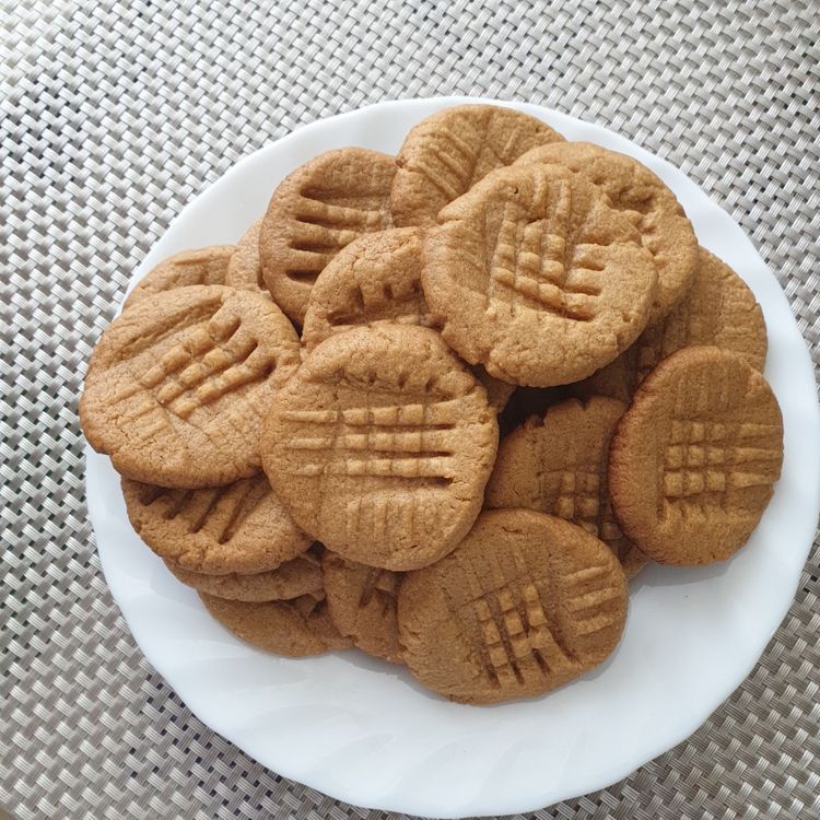 3-Ingredient Peanut Butter Cookies