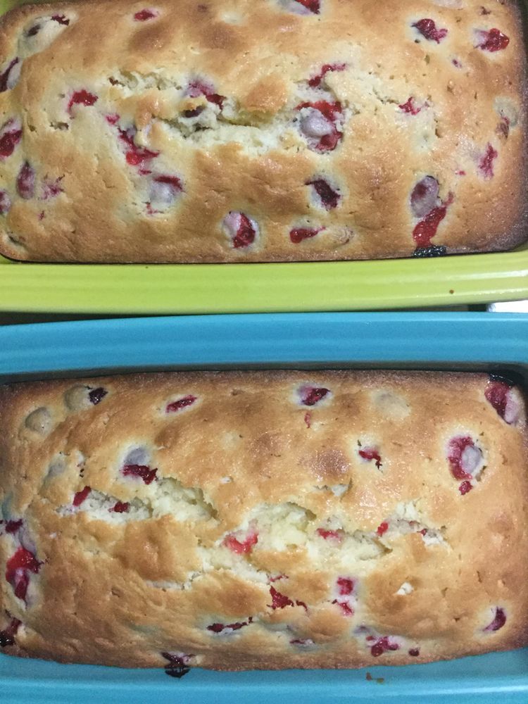 Cream Cheese Cranberry Loaf