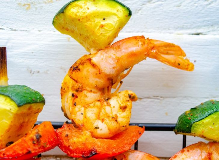 How to Make Awesome Shrimp Kebobs! 🦐🔥