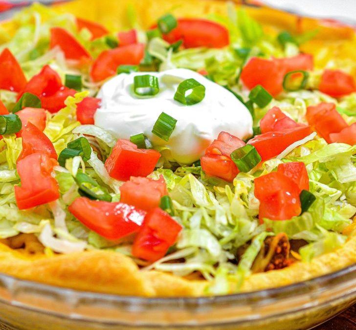 Pillsbury Crescent Roll Taco Bake Recipe