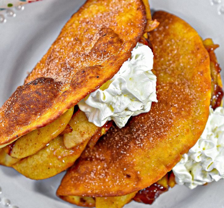 Apple Pie Tacos Recipe 🍏🌮