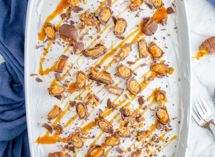 Butterfinger Cake Recipe 🍰