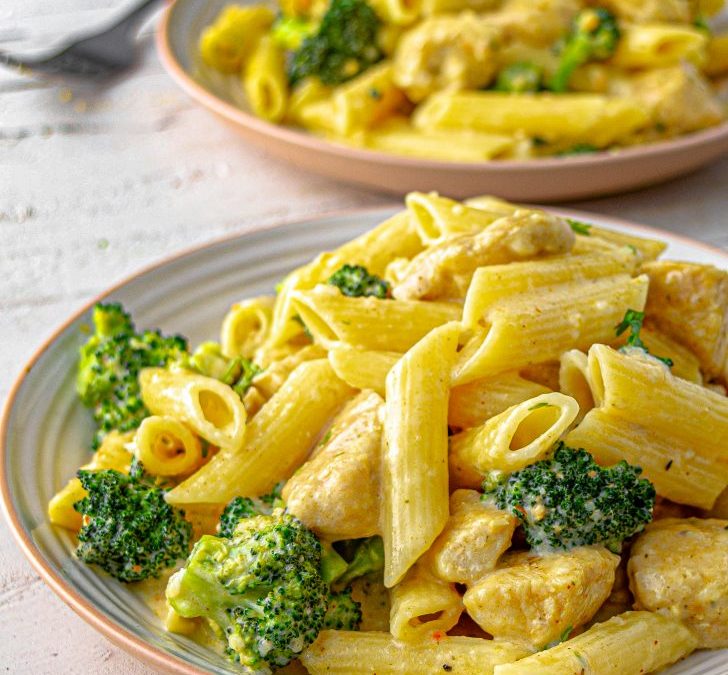 Cajun Chicken Broccoli Alfredo