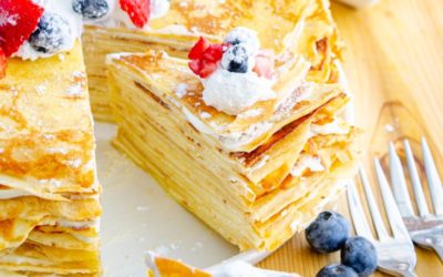 Home made Dreamy Crepe Cake Recipe