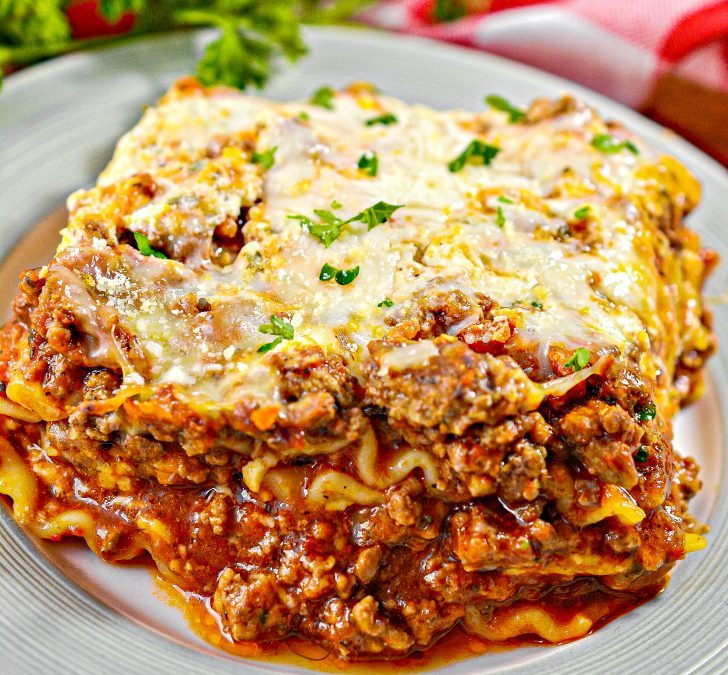 Crockpot Lasagna 🍝