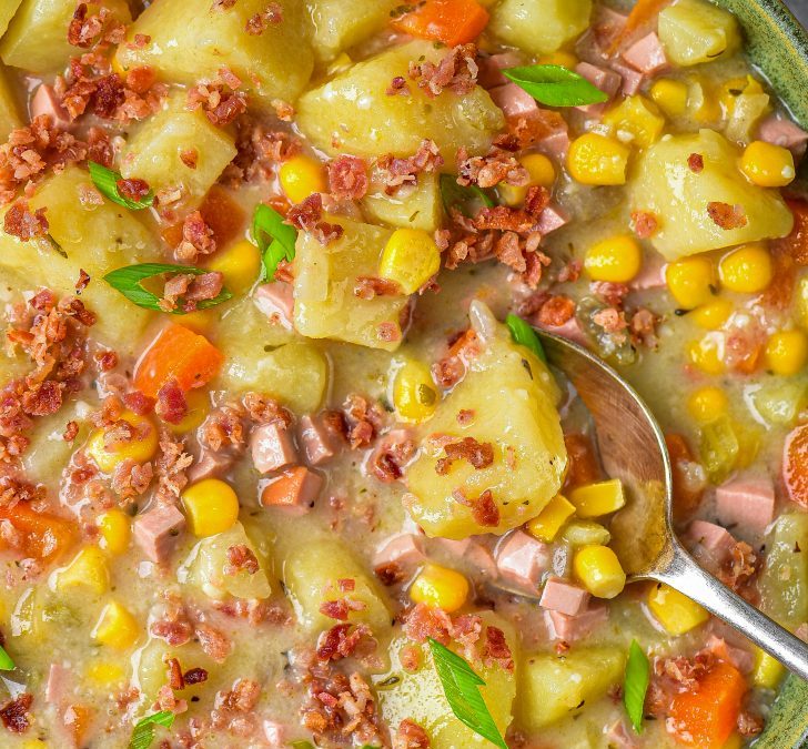 Ham and Potato Corn Chowder Recipe