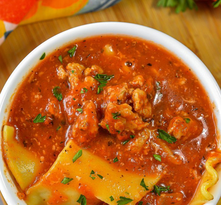 Lasagna Soup Recipe