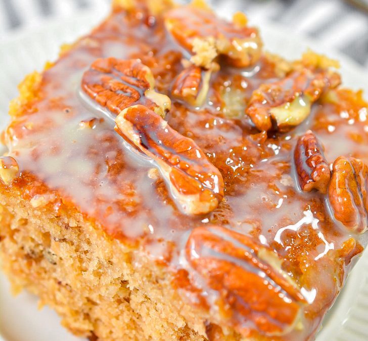 Southern Pecan Praline Cake Recipe 🍰✨