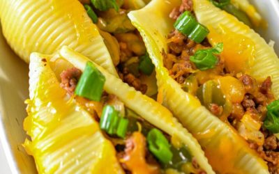 Philly Cheesesteak Stuffed Shells Recipe