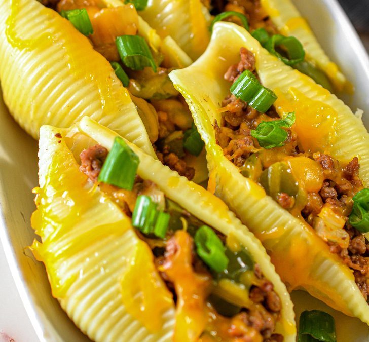 Philly Cheesesteak Stuffed Shells Recipe