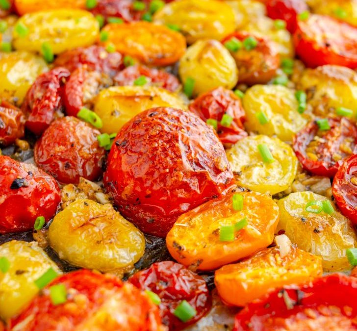 Roasted Cherry Tomatoes Recipe 🍅🔥