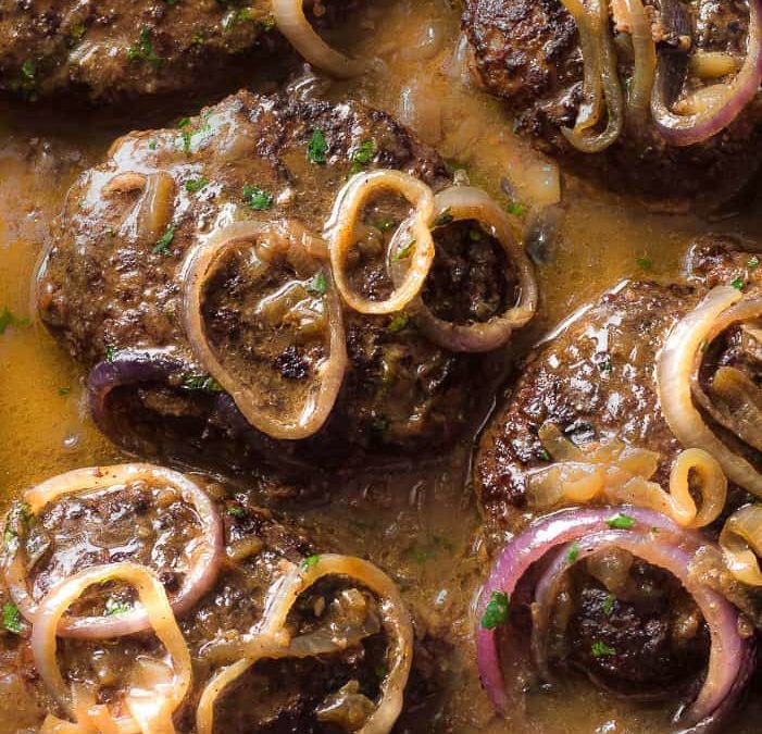 Salisbury Steak with Onion Gravy Recipe