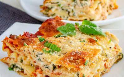 Homemade Spinach Lasagna Recipe