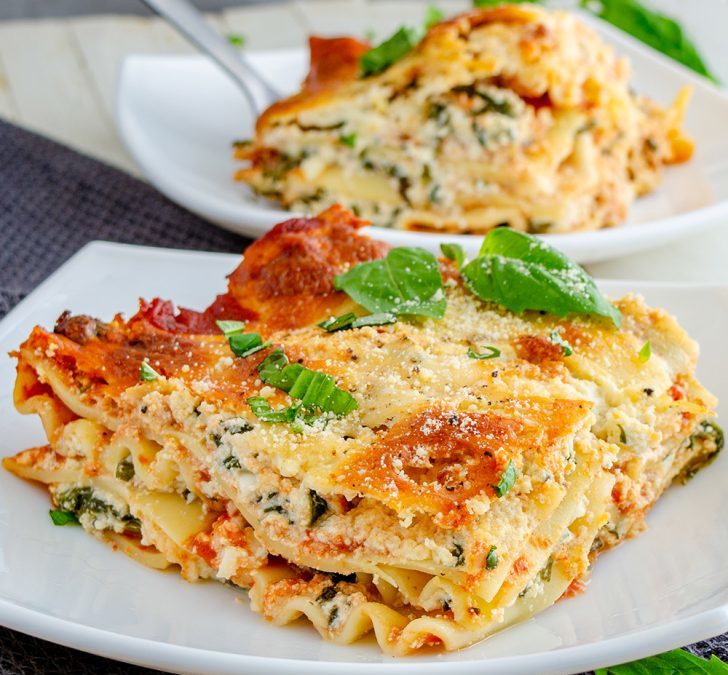 Homemade Spinach Lasagna Recipe