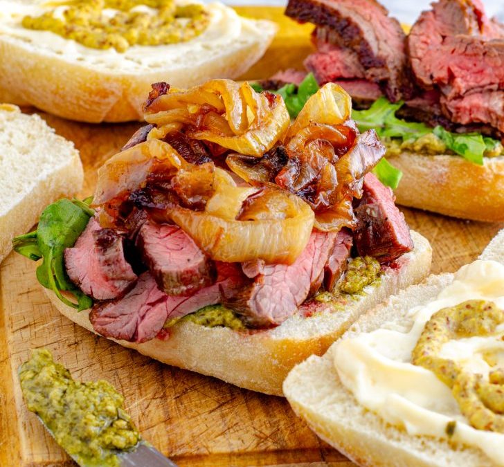 Epic Steak Sandwich Home made Recipe