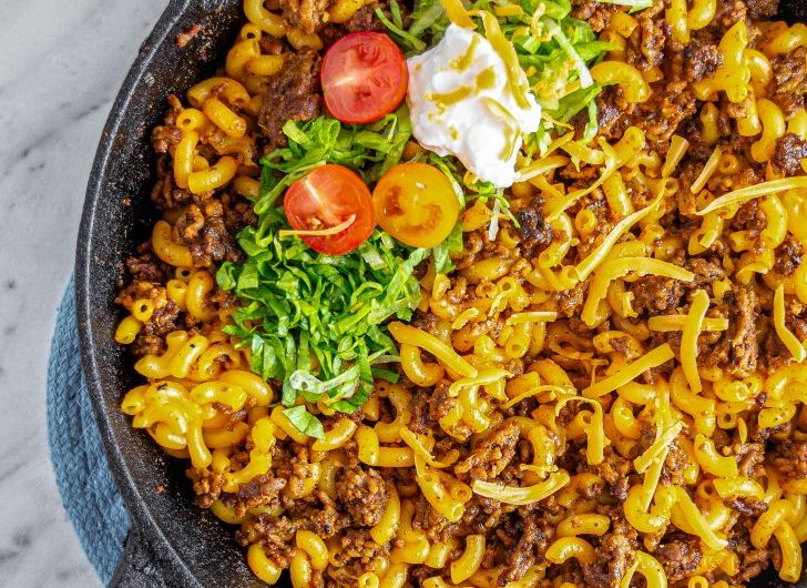 Easy Taco Mac and Cheese 🌮🧀