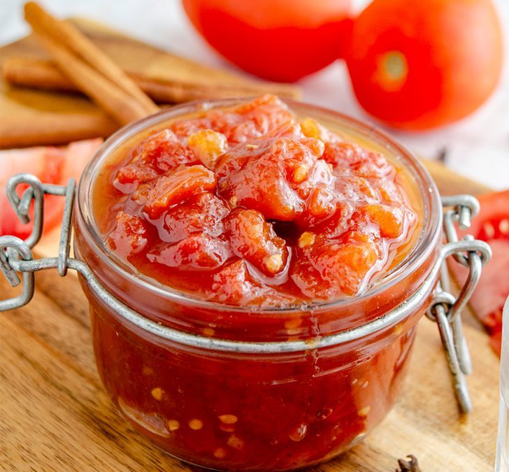 Sweet and Tangy Tomato Jam Recipe 🍅