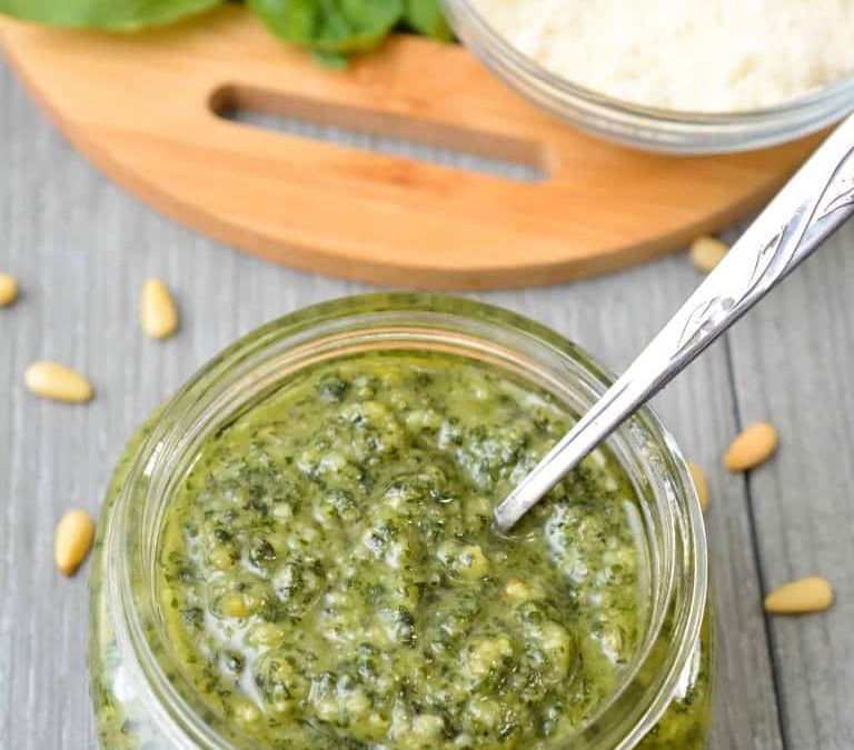 Homemade Pesto Sauce Recipe