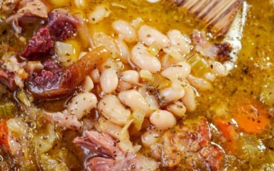 Beans Cooked with Ham Hocks Recipe