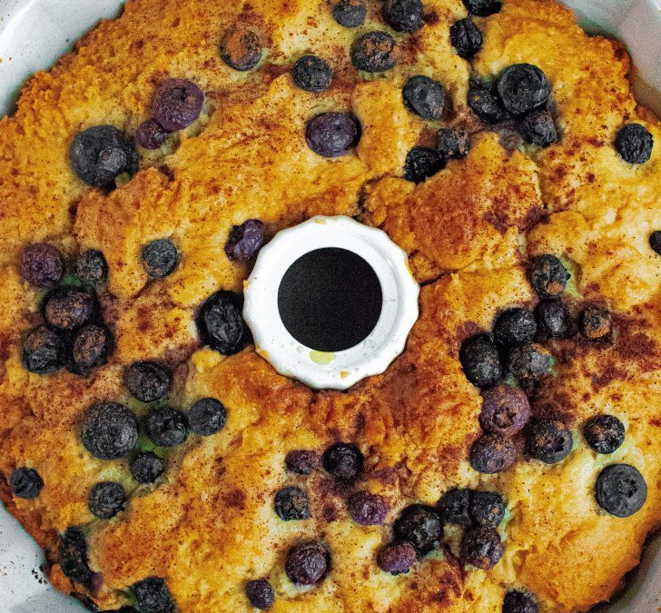 Blueberry Sour Cream Coffee Cake Recipe