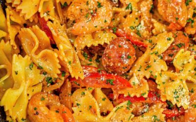 Cajun Shrimp Pasta with Sausage