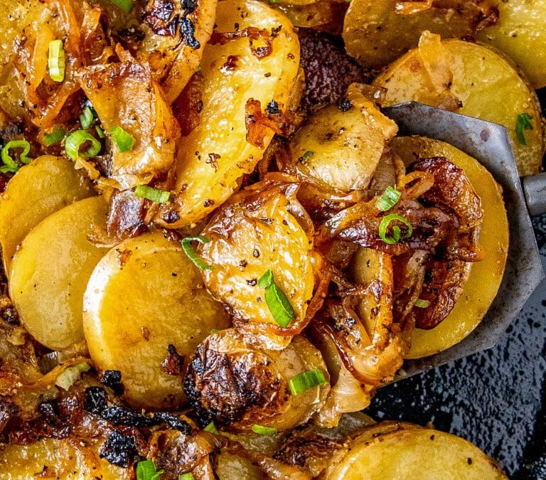 Fried Potatoes and Onions Recipe