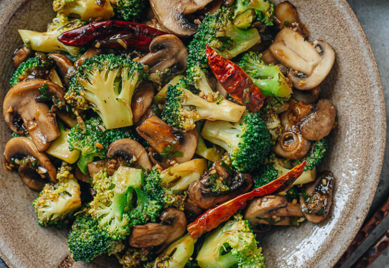 Broccoli and Mushroom Stir Fry Recipe