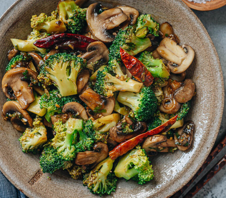 Broccoli and Mushroom Stir Fry Recipe