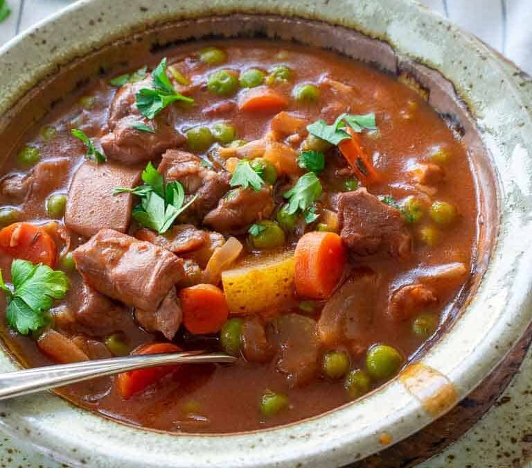 Hearty Chicken and Vegetable Stew: Cozy Comfort in a Bowl