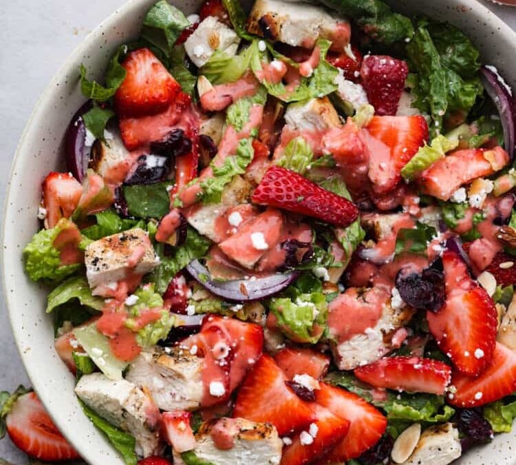 Strawberry Chicken Salad: Sweet, Savory, and Totally Fresh